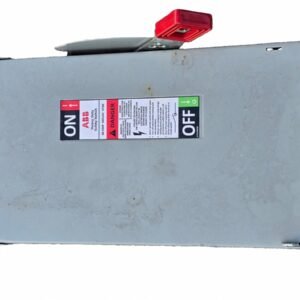 ABB GE THN3362R 60A 600V 3P Non-Fusible Heavy Duty Safety Switch NEMA 3R