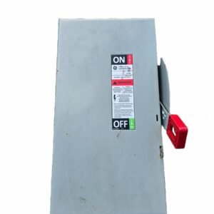GE TH3222 60A 240V 3P Fusible Heavy Duty Safety Switch NEMA 1 by ABB