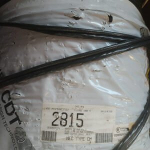 WEST PENN 2815 SIAMESE CAMERA CABLE, 20/1C + 18/2C SHLD, RG59/U, 1000-FEET